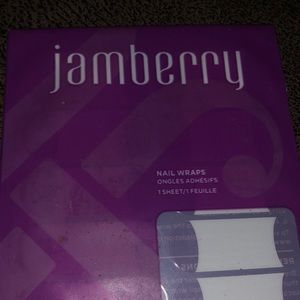 “White & Pink Tint Tip Mid” French Manicure Nail Wraps